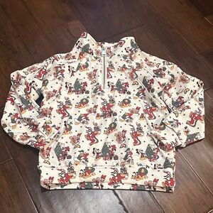 Kids Cartoon Print Pullover